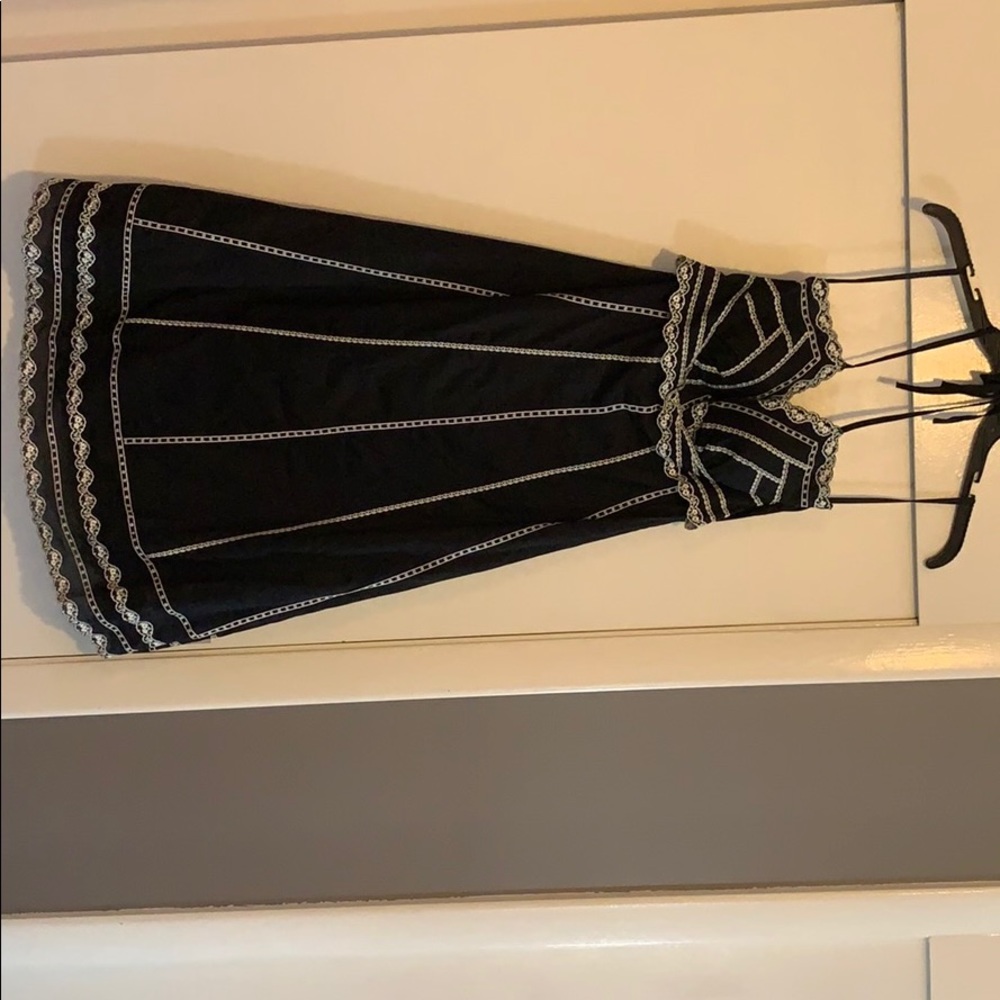 Black & White halter dress-  worn once